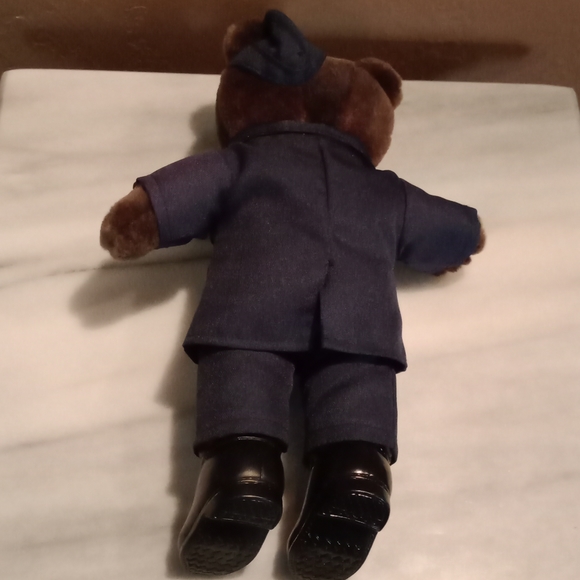 Bear Forces Of America Navy Wearing Dress Blues - Picture 4 of 4